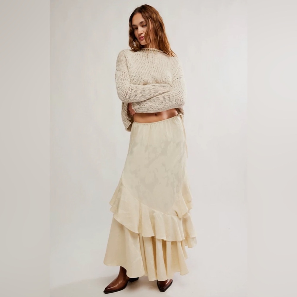Free people Autumn Promenade Maxi Skirt “NWT”